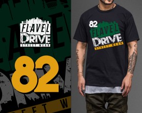 T-Shirt Design entry 1380593 submitted by babyakina to the T-Shirt Design for FLAVELDRIVE run by GilesM