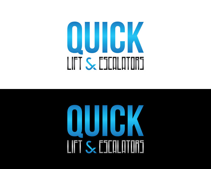 Logo Design entry 1382209 submitted by nsdhyd to the Logo Design for Quick Lift & Escalators run by Quickfit
