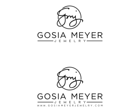 Logo Design entry 1383351 submitted by JBsign to the Logo Design for www.gosiameyerjewelry.com run by gosiameyer