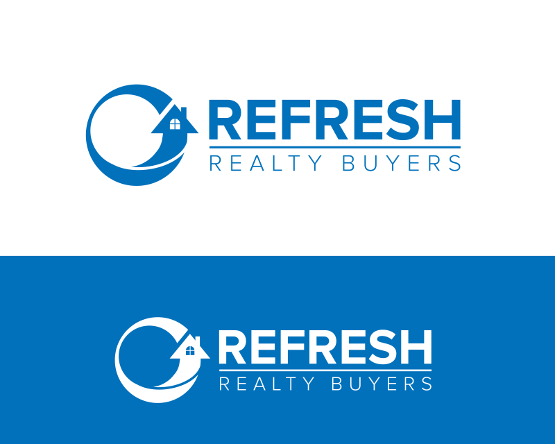 Logo Design entry 1385597 submitted by marsell to the Logo Design for Refresh Realty Buyers run by Refresh Realty Buyers