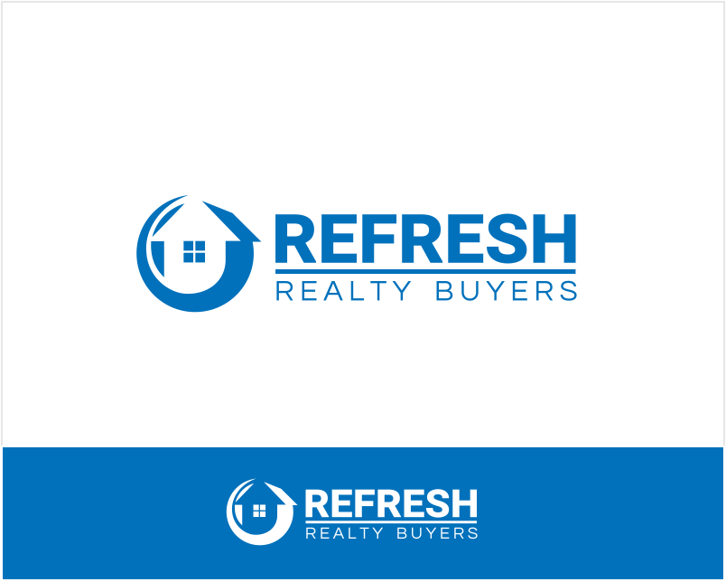 Logo Design entry 1385611 submitted by jellareed to the Logo Design for Refresh Realty Buyers run by Refresh Realty Buyers