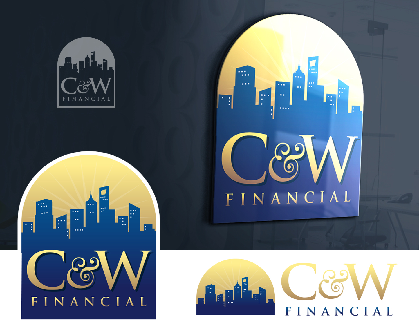 Logo Design entry 1385983 submitted by quimcey to the Logo Design for C&W Financial  run by Chapwi