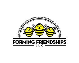 Logo Design entry 1386202 submitted by Miila to the Logo Design for Forming Friendships LLC run by Kpetefish