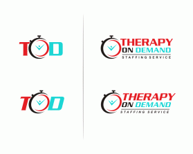 Logo Design entry 1387425 submitted by pingpong to the Logo Design for Therapy on Demand run by mmassey