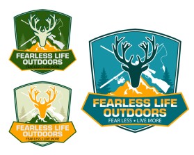 Logo Design Entry 1389168 submitted by mplox to the contest for Fearless Life Outdoors run by FearlessLife