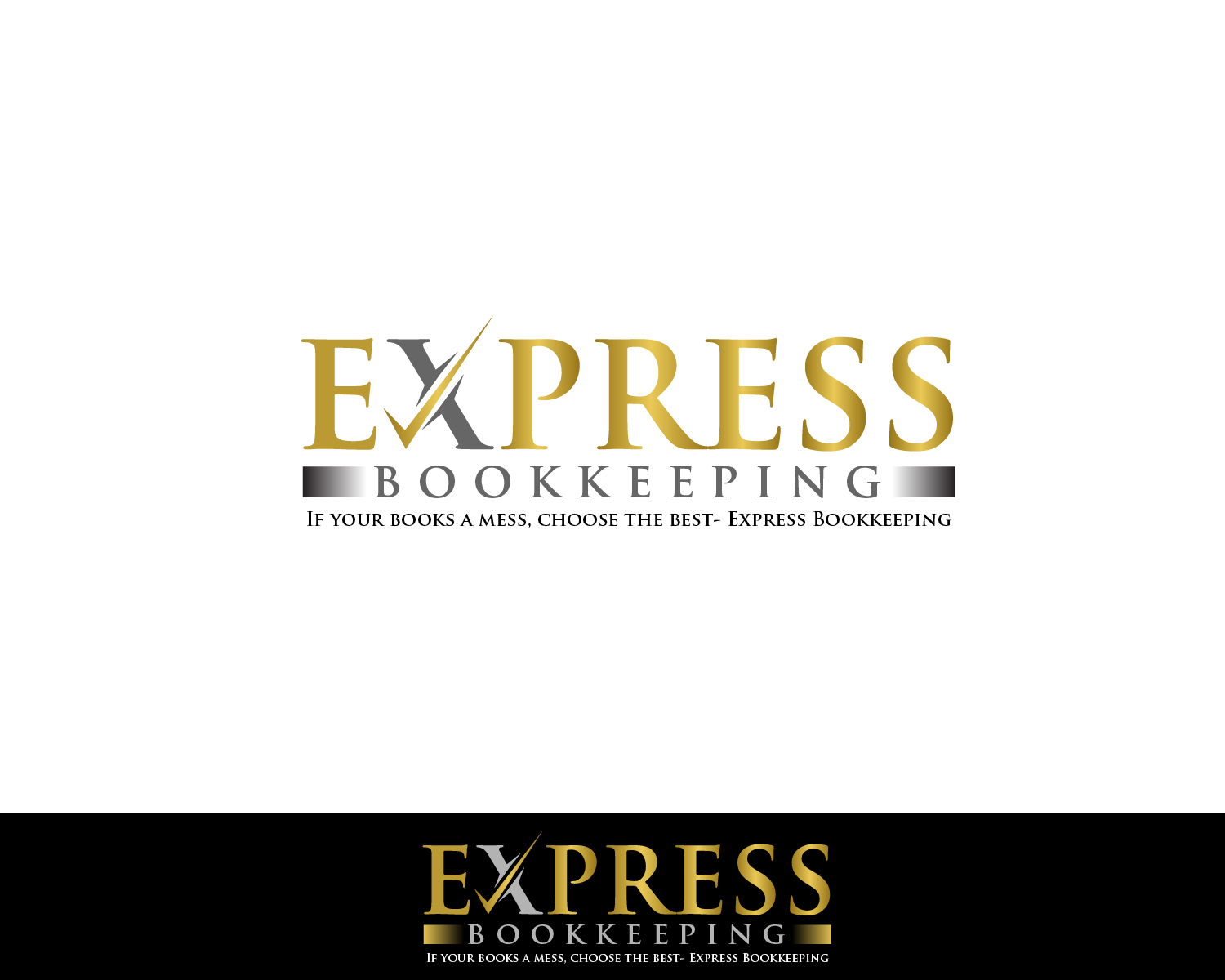 Logo Design entry 1390165 submitted by JBsign to the Logo Design for Express Bookkeeping run by expressbookkeeping