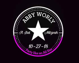 Logo Design entry 1390219 submitted by wongsanus to the Logo Design for Abby's Bat Mitzvah run by AbbysMom