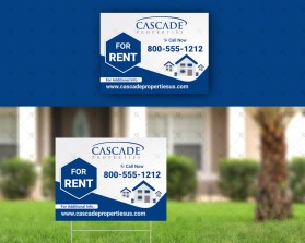 Banner Ad Design Entry 1451472 submitted by Riteshp779 to the contest for Cascade Properties run by cbullington