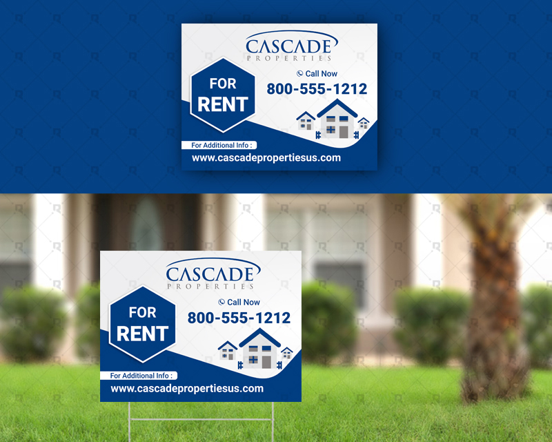 Banner Ad Design entry 1390398 submitted by Riteshp779 to the Banner Ad Design for Cascade Properties run by cbullington