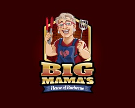Logo Design entry 1390910 submitted by Wonkberan to the Logo Design for Big Mama's House of Barbecue run by Templeofbbq
