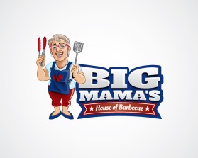 Logo Design entry 1390911 submitted by taks0not to the Logo Design for Big Mama's House of Barbecue run by Templeofbbq