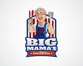 Logo Design entry 1390912 submitted by taks0not to the Logo Design for Big Mama's House of Barbecue run by Templeofbbq