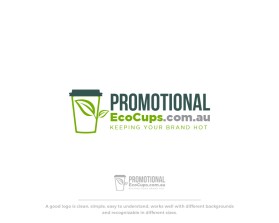 Logo Design Entry 1392892 submitted by lumerb to the contest for PromotionalEcoCups.com.au run by douglas@promotionproducts.com.au