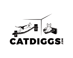 Logo Design entry 1394159 submitted by Wonkberan to the Logo Design for Catdiggs.com run by Radioreid