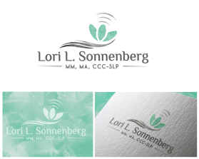 Logo Design entry 1394681 submitted by KajiRo to the Logo Design for Lori L. Sonnenberg, MM, MA, CCC-SLP run by llsonnenberg