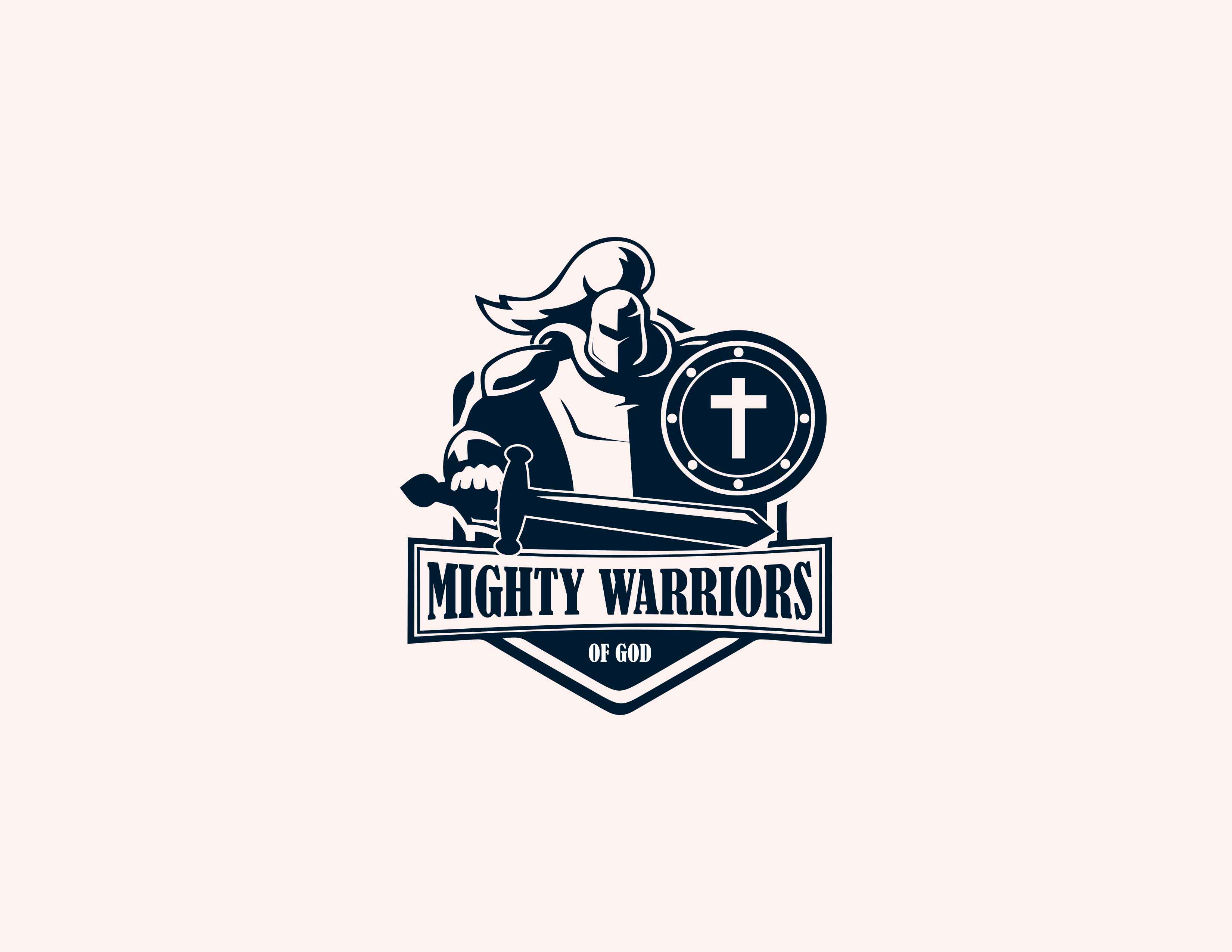 Logo Design entry 1395044 submitted by camarhitam to the Logo Design for Mighty Warriors of GOD run by rickingle