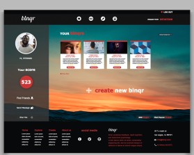 Web Design entry 1395329 submitted by Omardomo to the Web Design for blnqr, Inc. run by bwarburton