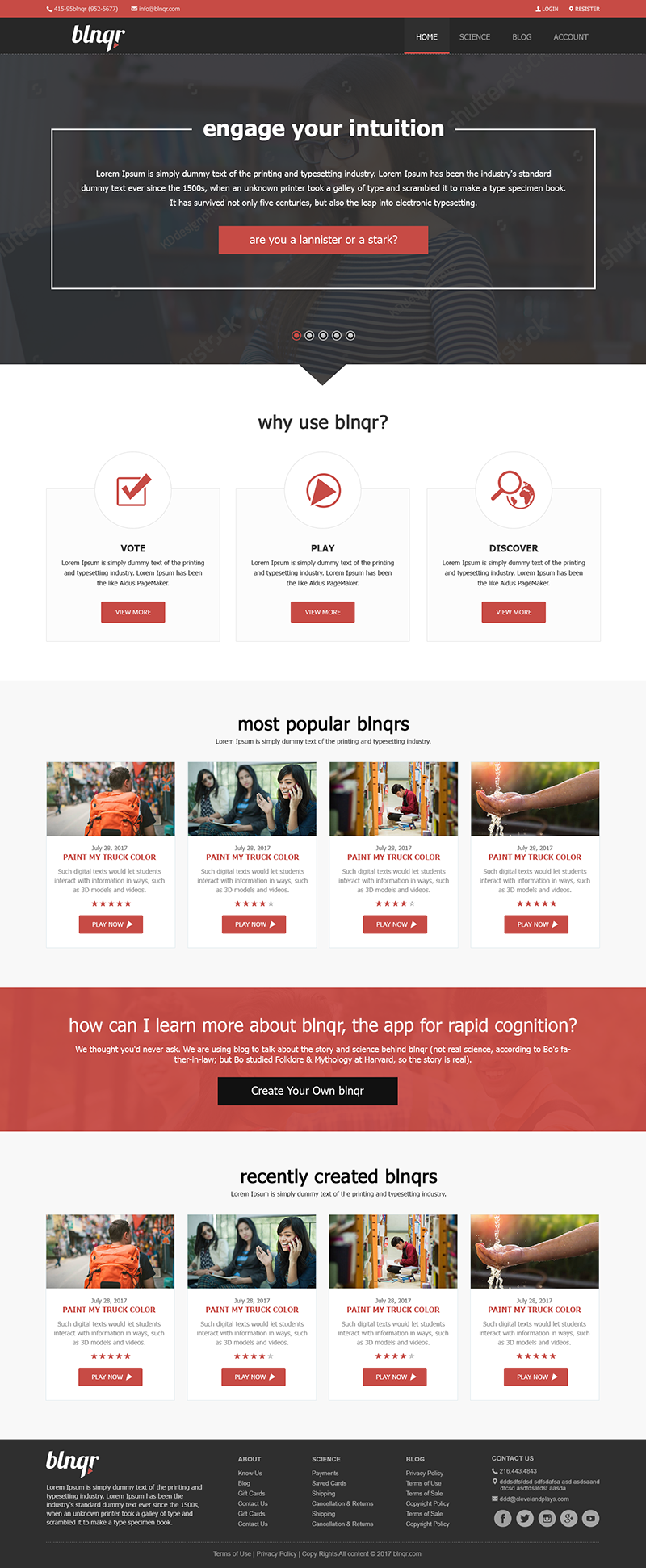 Web Design entry 1459696 submitted by Cre8