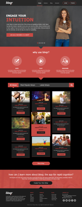 Web Design entry 1460246 submitted by Cre8
