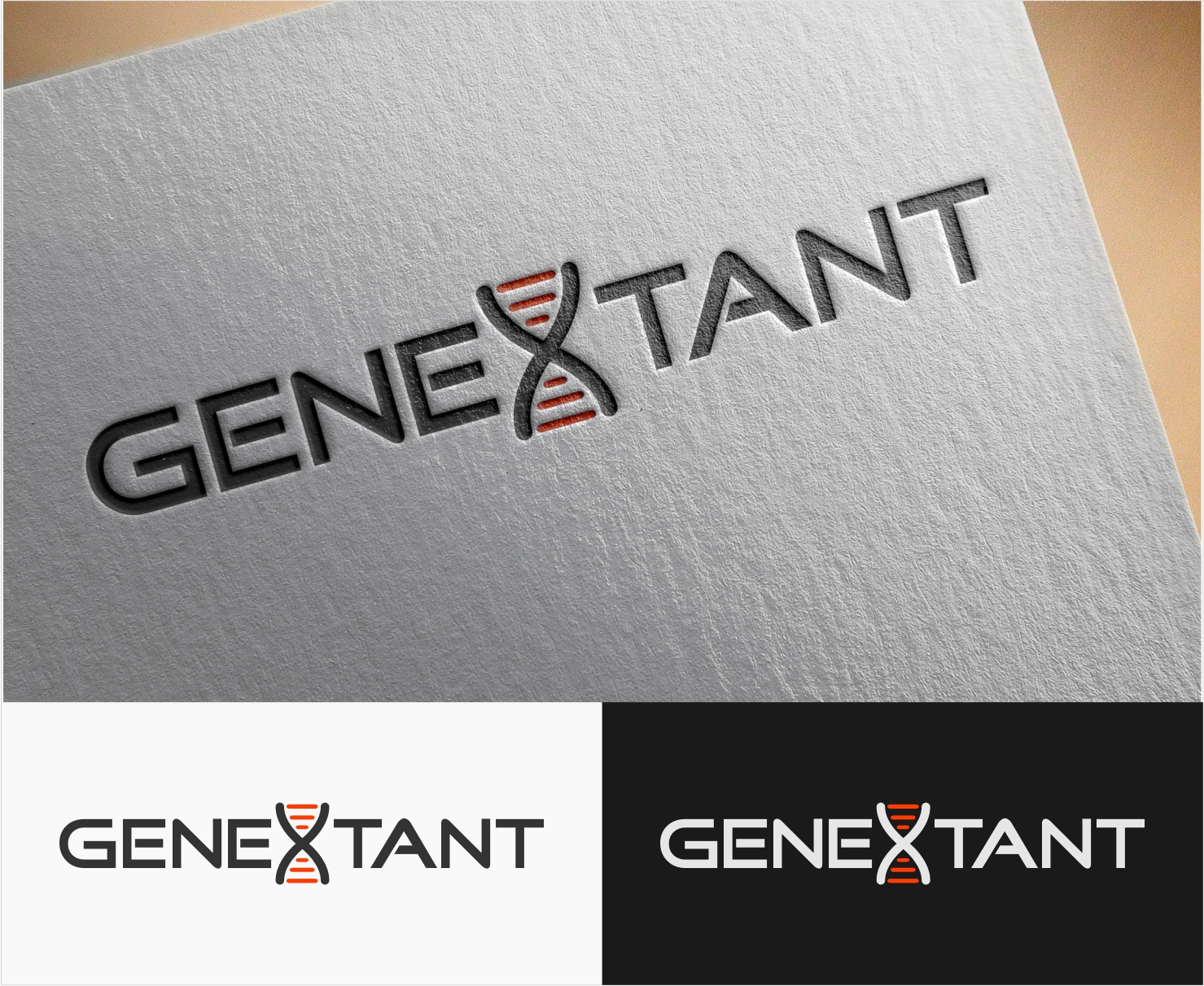 Logo Design entry 1399677 submitted by danni22 to the Logo Design for Genextant run by Tuscan520