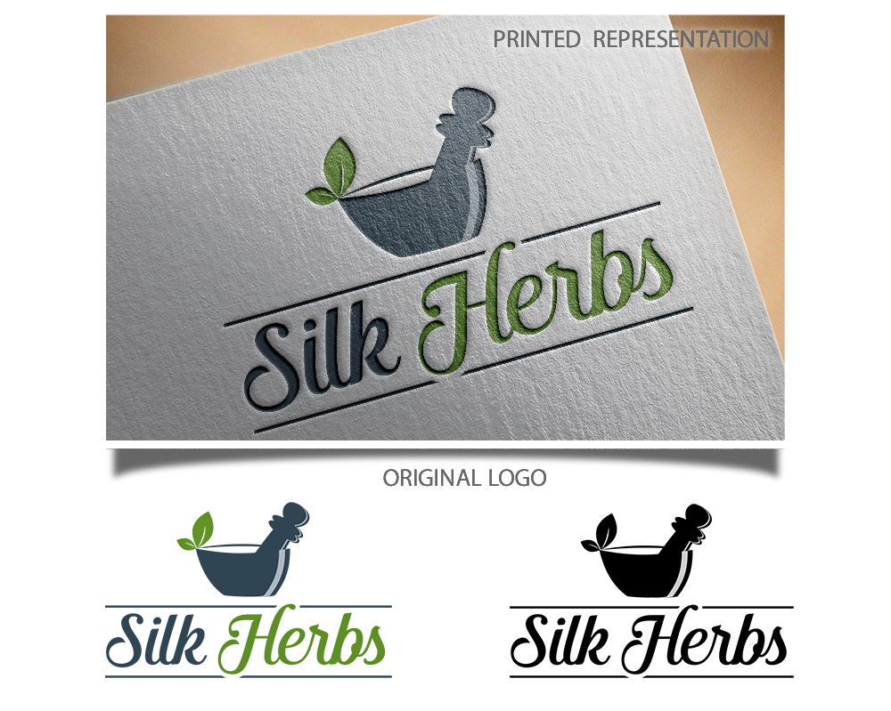 Logo Design entry 1400098 submitted by KENJI21 to the Logo Design for Silk Herbs run by silkherbs