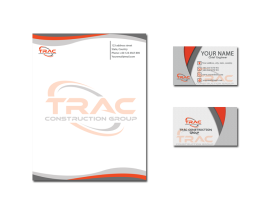 Business Card & Stationery Design entry 1404322 submitted by skyford412 to the Business Card & Stationery Design for TRAC Construction Group run by tigrok