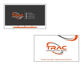 Business Card & Stationery Design entry 1404324 submitted by skyford412 to the Business Card & Stationery Design for TRAC Construction Group run by tigrok