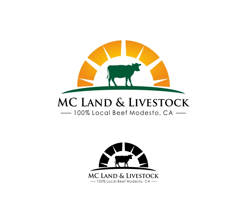 Logo Design entry 1401460 submitted by Maxman to the Logo Design for MC Land & Livestock run by Mattdeere