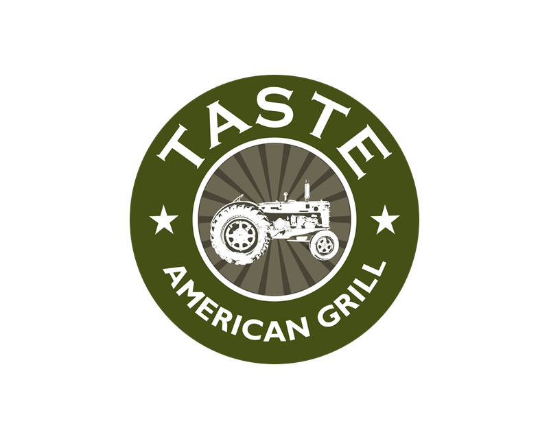 Logo Design entry 1405655 submitted by Fathenry to the Logo Design for Taste American Grill run by carsonbrown1@gmail.com