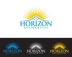 Logo Design entry 1406318 submitted by yama to the Logo Design for Horizon Residential run by foghornleghorn