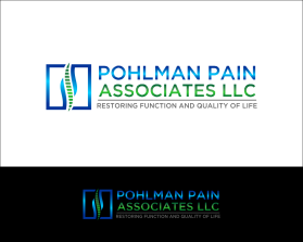 Logo Design entry 1406665 submitted by alfajar99 to the Logo Design for Pohlman Pain Associates LLC run by dpohlman
