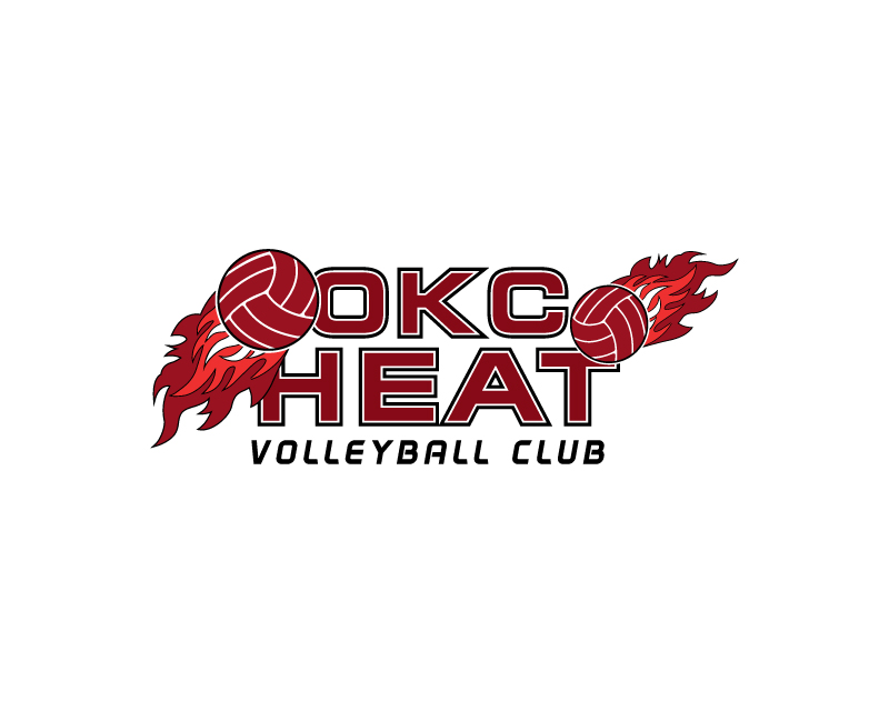 Logo Design entry 1407176 submitted by Amit1991 to the Logo Design for OKC HEAT VOLLEYBALL CLUB run by Silverthorne