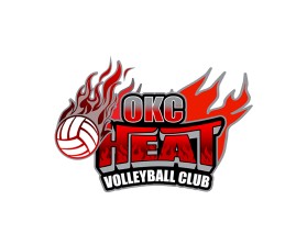 Logo Design entry 1407191 submitted by Wonkberan to the Logo Design for OKC HEAT VOLLEYBALL CLUB run by Silverthorne