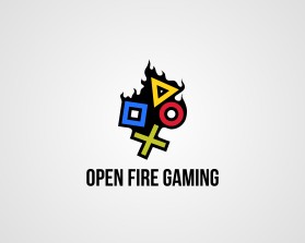 Logo Design entry 1408800 submitted by k_alexander to the Logo Design for Open Fire Gaming run by openfiregaming