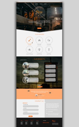 Web Design entry 1468173 submitted by Omardomo