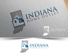 Logo Design entry 1411143 submitted by quimcey to the Logo Design for Indiana Home Outlet run by matt03r1@yahoo.com