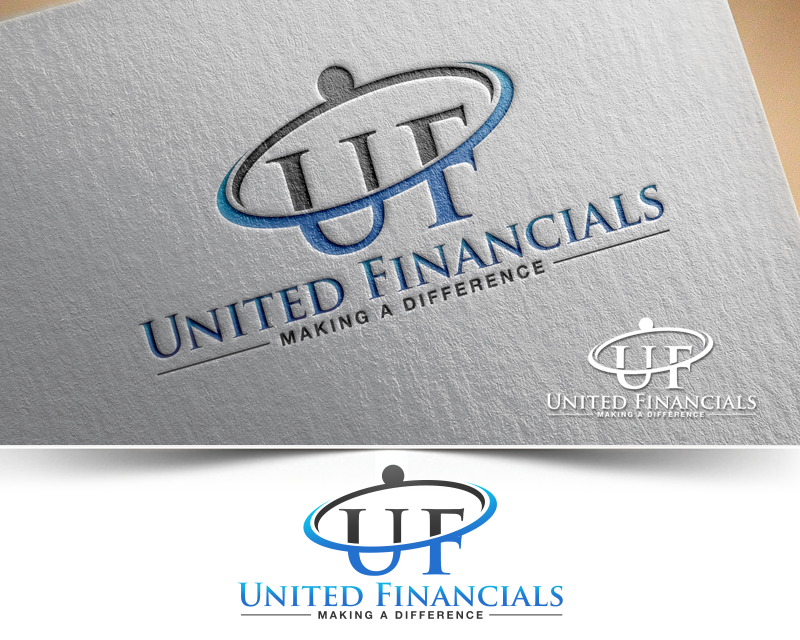 Logo Design entry 1411325 submitted by Ethan to the Logo Design for United Financials Making a Difference run by rhansen