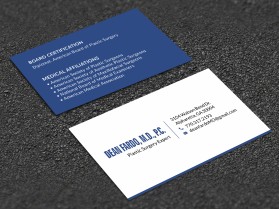 Business Card & Stationery Design Entry 1412880 submitted by skyford412 to the contest for Dean Fardo, M.D., P.C. run by noahpaulfardo