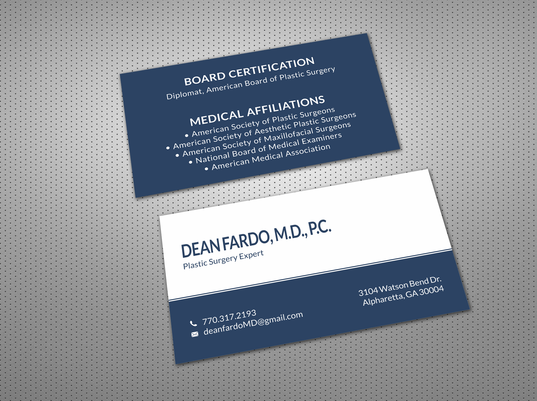 Business Card & Stationery Design entry 1468410 submitted by skyford412