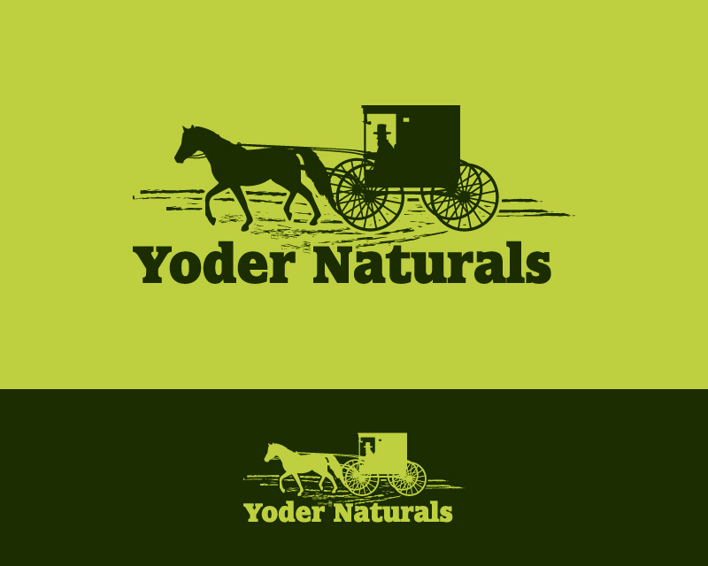 Logo Design entry 1413140 submitted by Bhisma to the Logo Design for Yoder Naturals run by horses