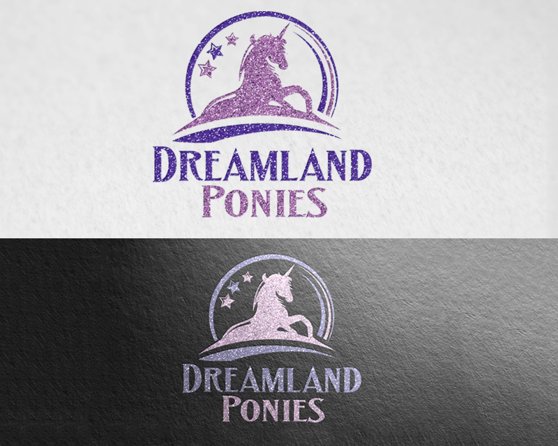 Logo Design entry 1413640 submitted by alex.projector to the Logo Design for Dreamlandponies.com run by Ponylady