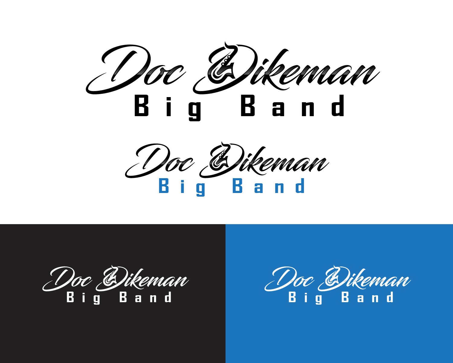 Logo Design entry 1414232 submitted by JBsign to the Logo Design for Doc Dikeman Big Band run by slovecchio