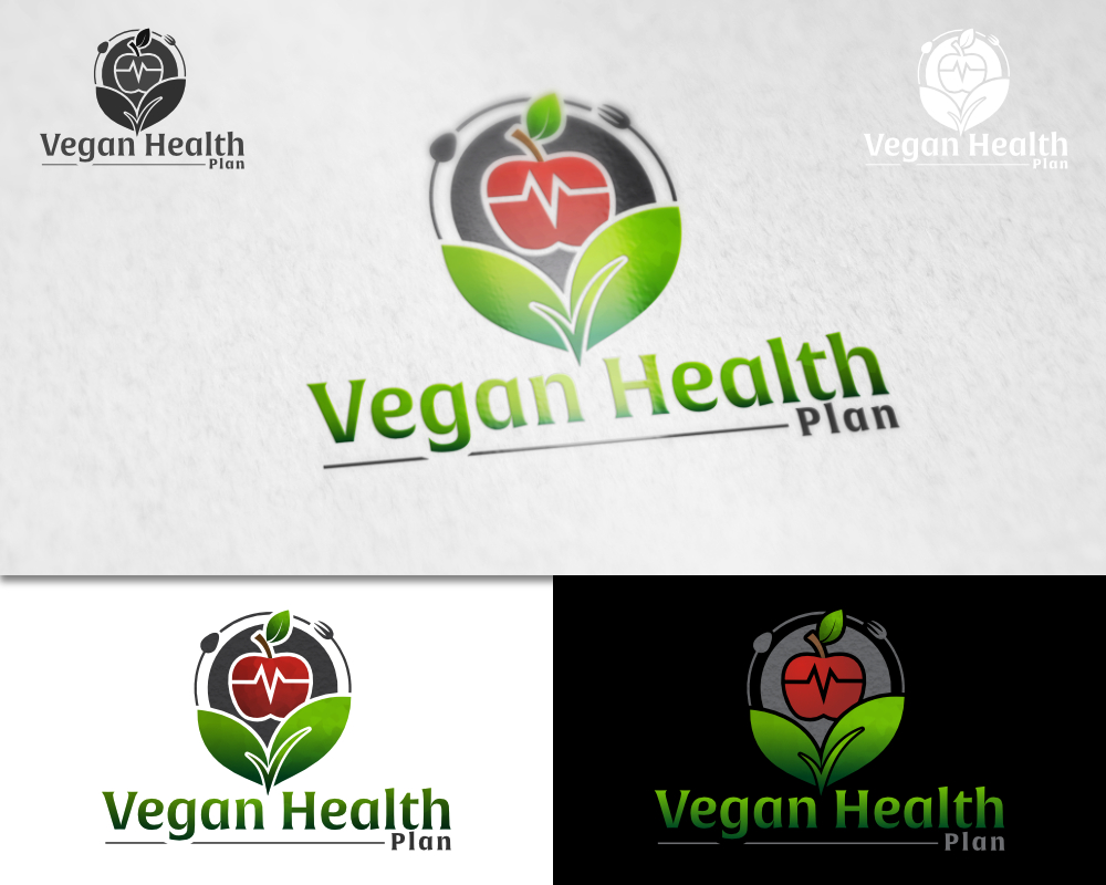 Logo Design entry 1416496 submitted by KENJI21 to the Logo Design for Vegan Health Plan run by Johnny Klein