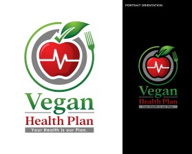 Logo Design entry 1416521 submitted by El Tasador to the Logo Design for Vegan Health Plan run by Johnny Klein