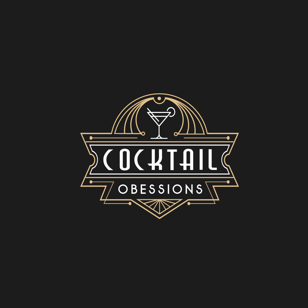 Logo Design entry 1418782 submitted by Ena to the Logo Design for Cocktail Obessions run by Curtisludwig