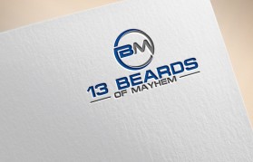 Logo Design entry 1420114 submitted by pradika to the Logo Design for 13 Beards Of Mayhem run by Crx3510