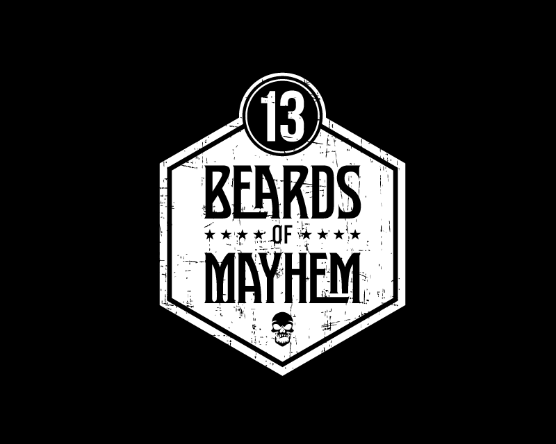 Logo Design entry 1420292 submitted by paczgraphics to the Logo Design for 13 Beards Of Mayhem run by Crx3510