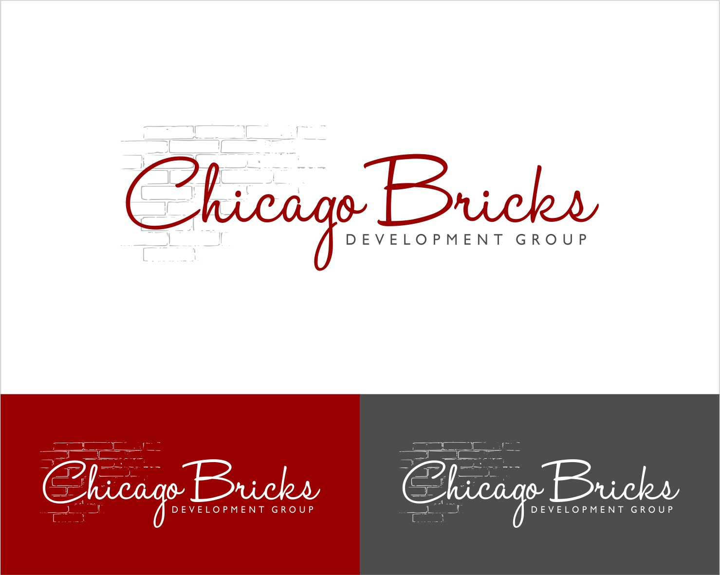Logo Design entry 1420766 submitted by danni22 to the Logo Design for Chicago Bricks Development Group run by liorron