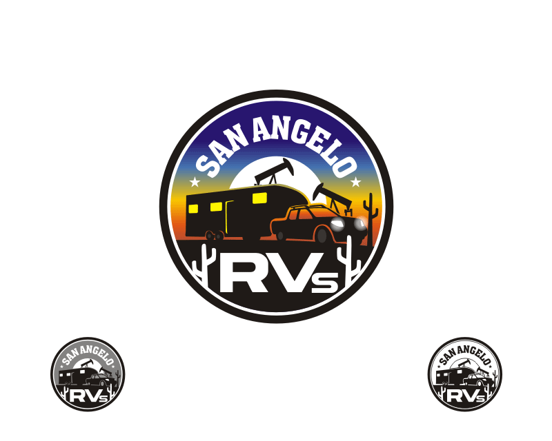 Logo Design entry 1420948 submitted by pingpong to the Logo Design for San Angelo RVs run by cpattie