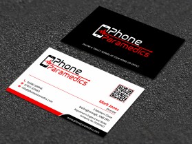 Business Card & Stationery Design Entry 1421360 submitted by skyford412 to the contest for Phone Paramedics run by phoneparamedics